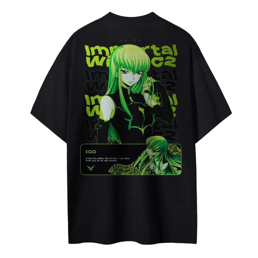 Women Shoes Quote - Nova camiseta Code Geass C.C. Personagem