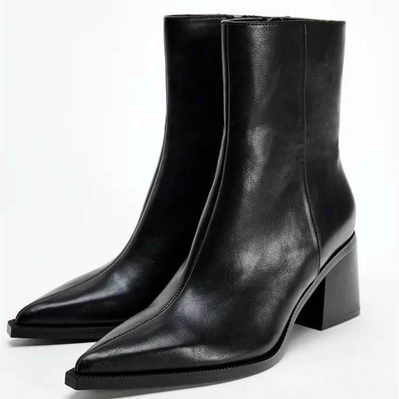 Women'S Shoes Chelsea - Botas chelsea de couro macio de