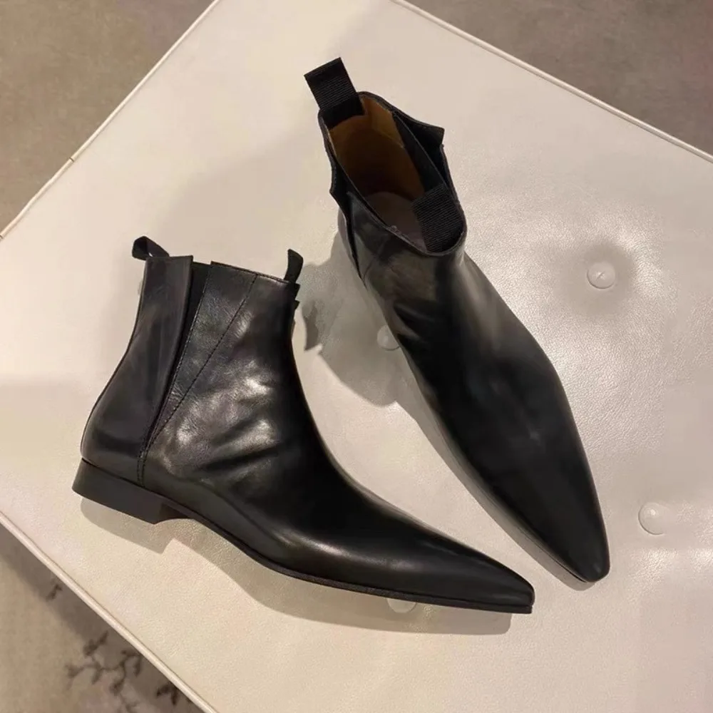 Women'S Shoes Chelsea - Botas Curtas de Luxo para Mulheres,