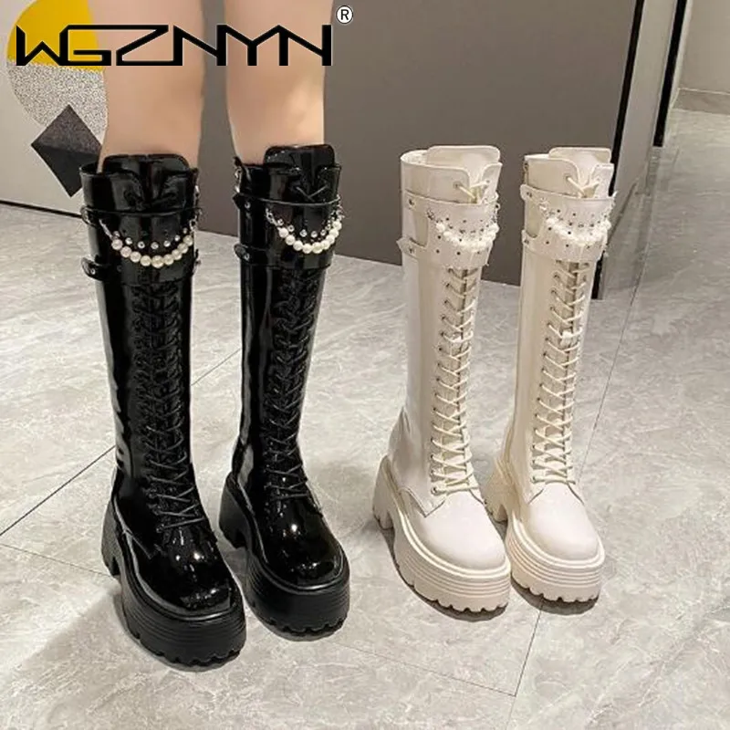 Women'S Shoes Chelsea - Inverno de couro quente botas de