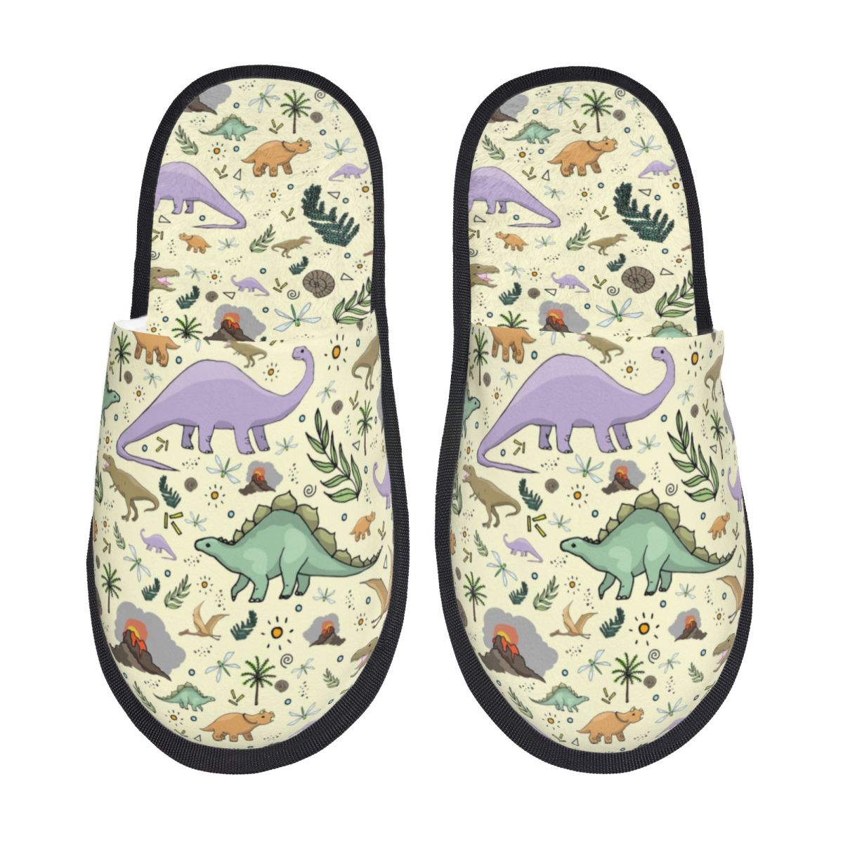 Women Shoes Kinds - Chinelos de Casa de Dinossauros de