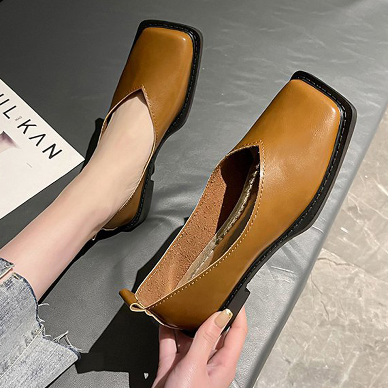 Women'S Shoes For Fall - Sapatos Femininos Romanos de Salto Baixo,