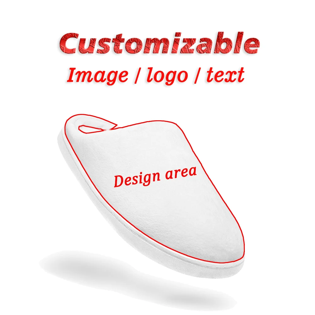 Women Shoes Kinds - Chinelos de algodão personalizáveis com estampa