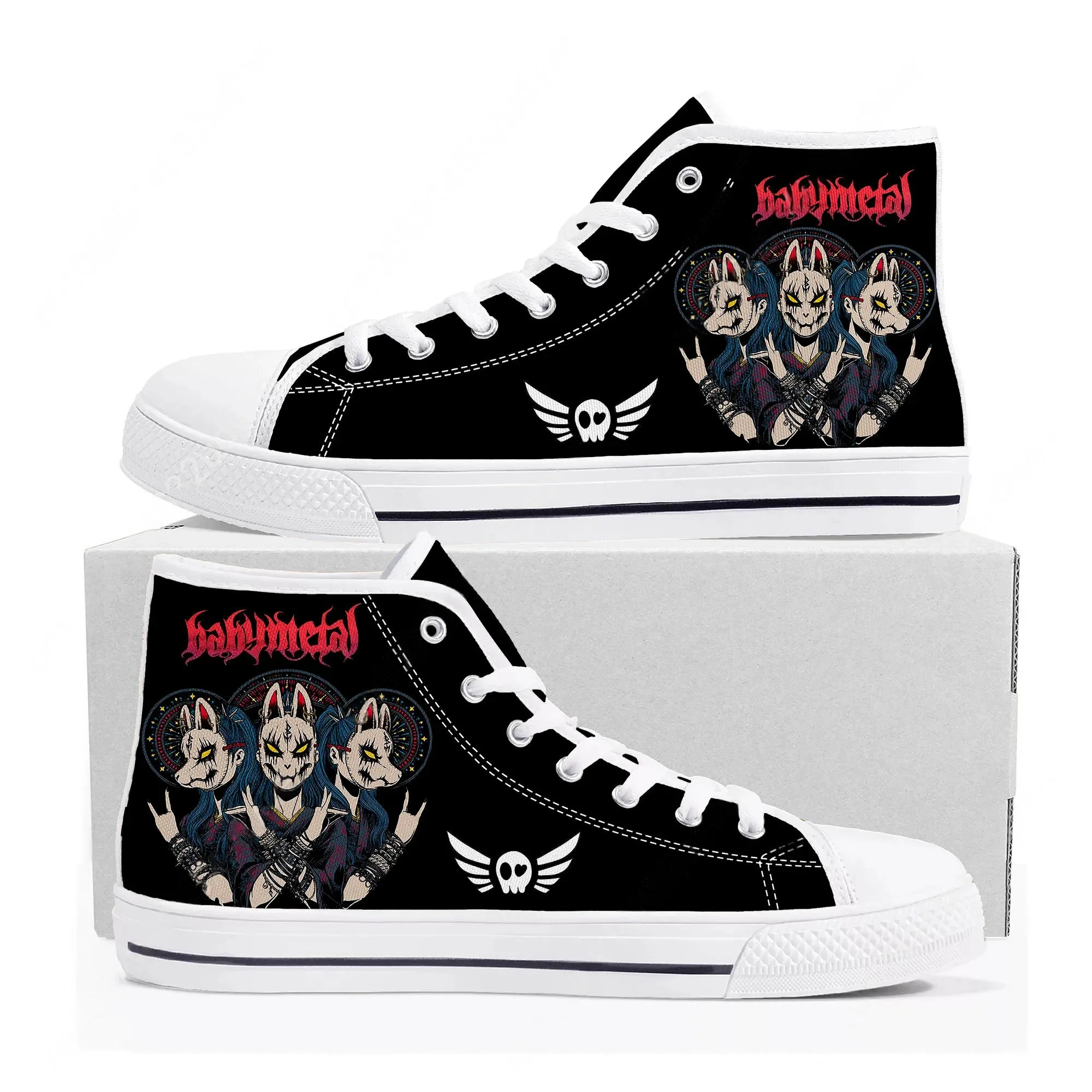 Tênis Cano Alto Babymetal Japa - Women Shoes Japan avaliação e preço