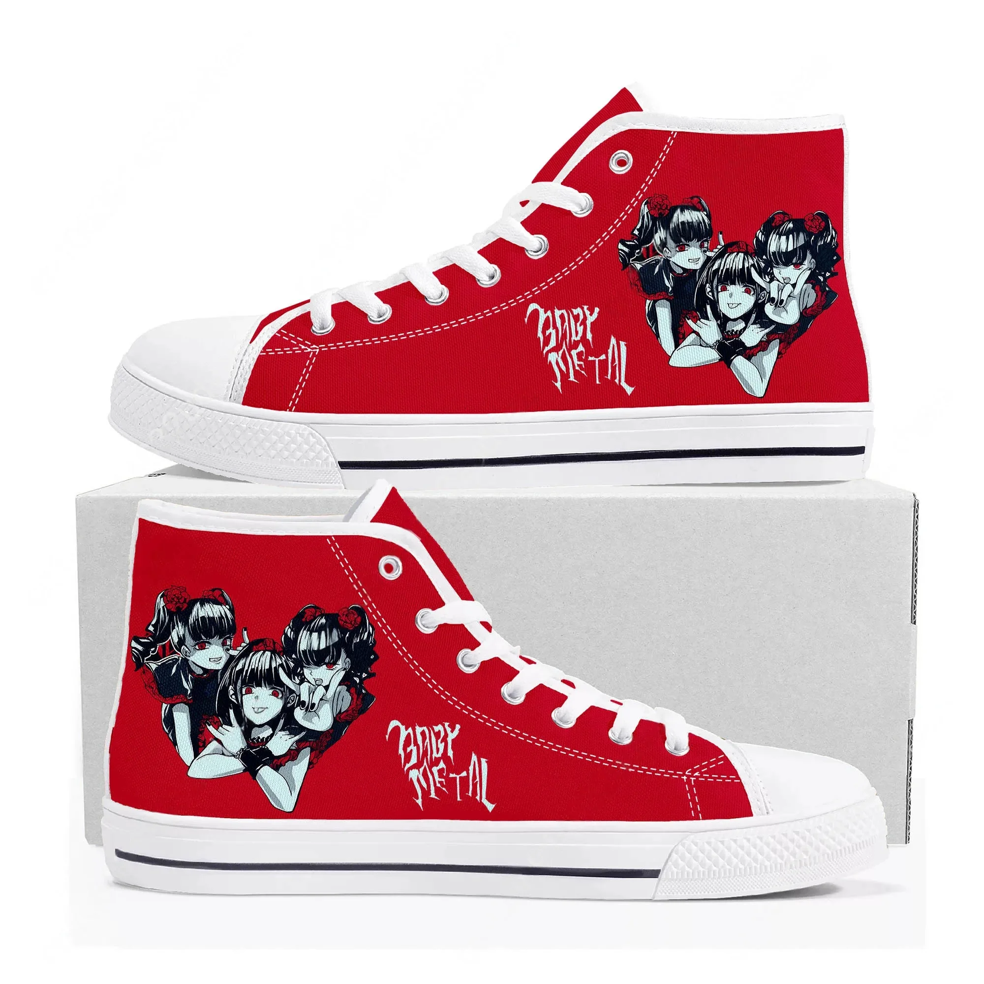 Tênis Cano Alto Babymetal Japa - Women Shoes Japan avaliação e preço