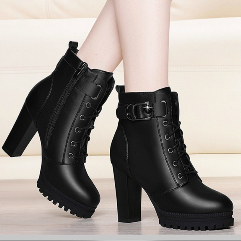 Elegante salto alto botas femi - Women'S Shoes Chelsea avaliação e preço
