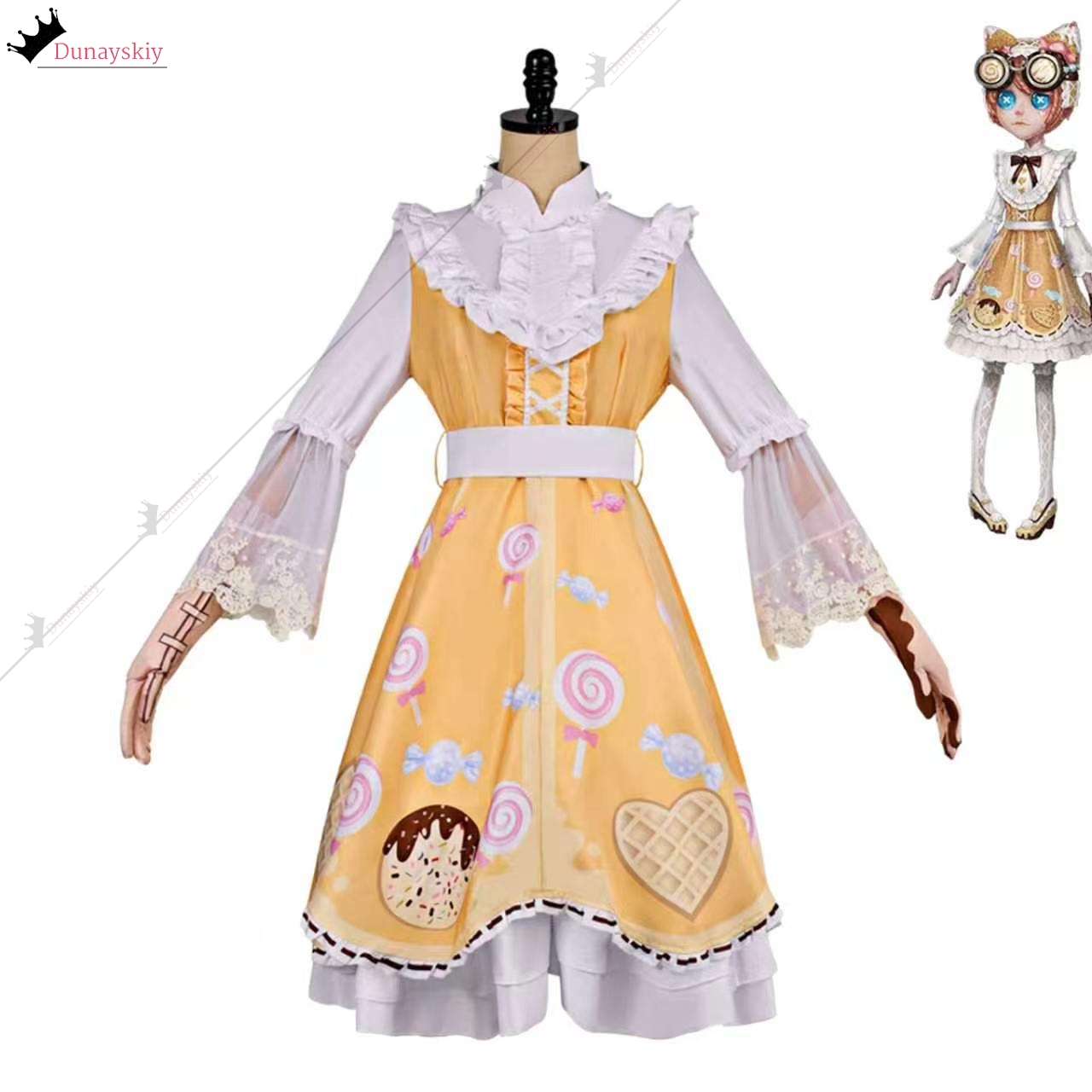 Fantasia Cosplay do Jogo Ident - Women Shoes Japan avaliação e preço