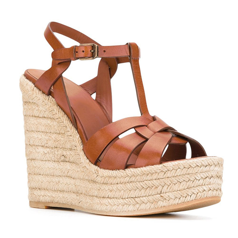 Sandálias femininas de cunha e - Women Shoes Wedges avaliação e preço