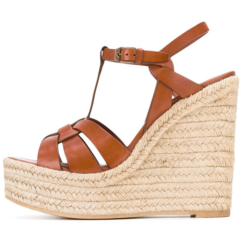 Sandálias femininas de cunha e - Women Shoes Wedges avaliação e preço
