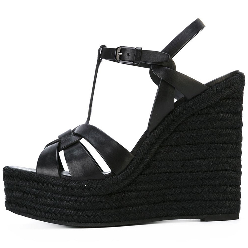 Sandálias femininas de cunha e - Women Shoes Wedges avaliação e preço