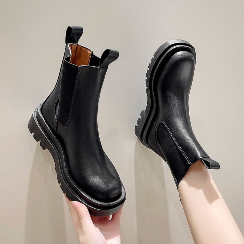Botas Femininas com Sola Gross - Women'S Shoes Chelsea avaliação e preço
