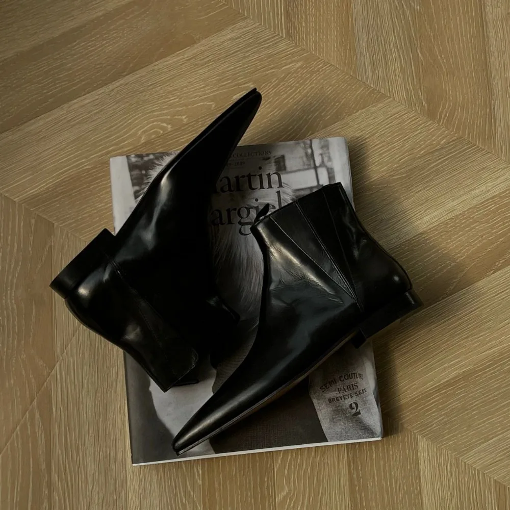 Botas Curtas de Luxo para Mulh - Women'S Shoes Chelsea avaliação e preço