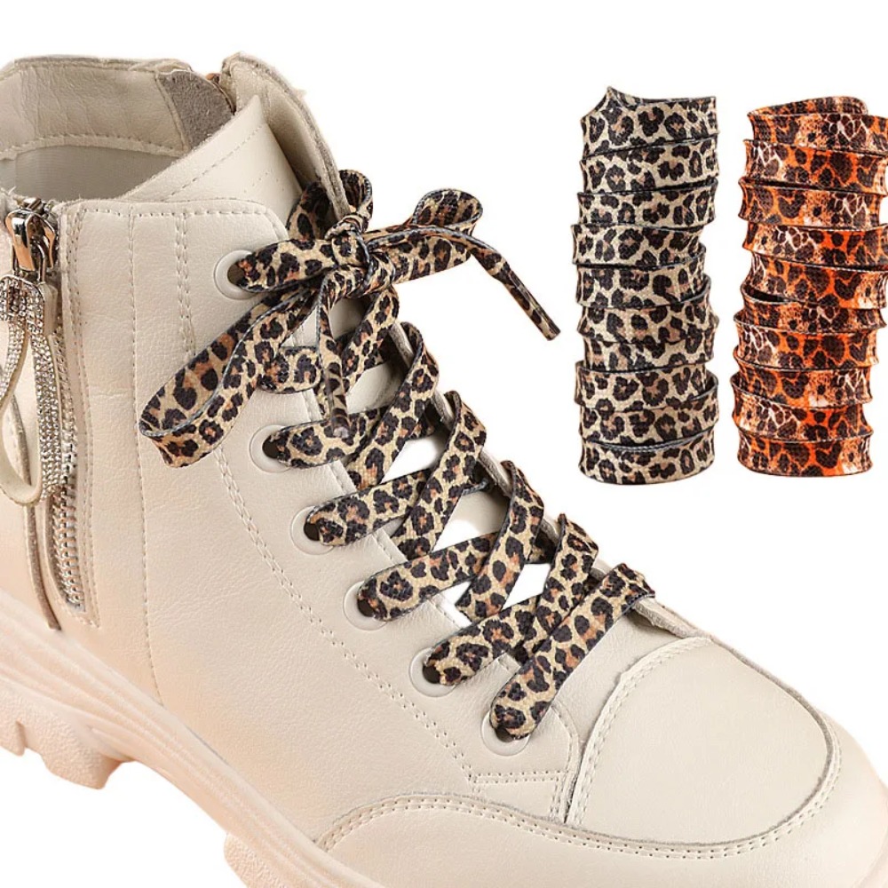 Cadarços clássicos com estampa - Women Shoes Kinds avaliação e preço