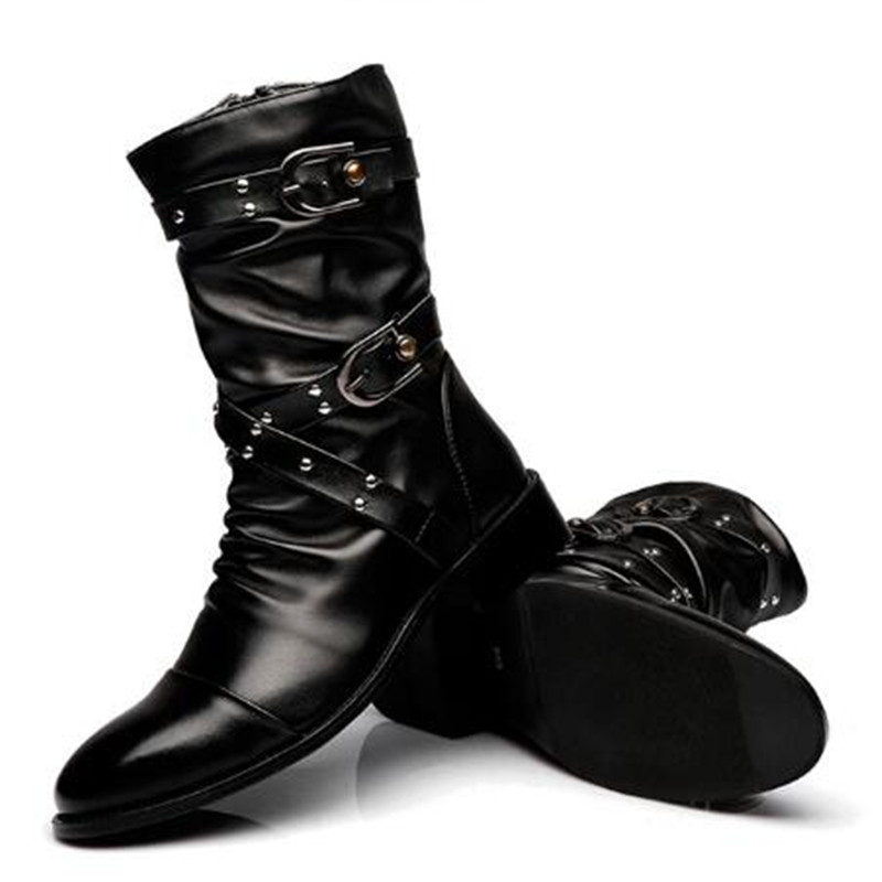 Botas de Couro Masculinas de A - Women'S Shoes Chelsea avaliação e preço