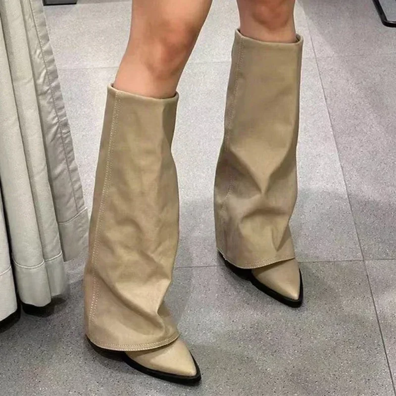 Botas Femininas de Couro Cano  - Women'S Shoes Chelsea avaliação e preço