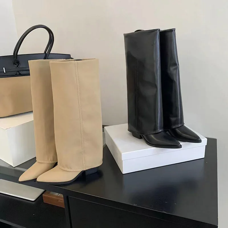 Botas Femininas de Couro Cano  - Women'S Shoes Chelsea avaliação e preço