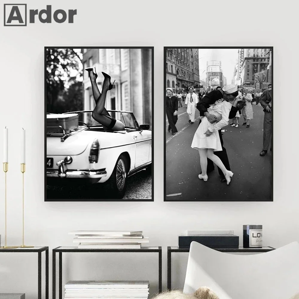 Moda sexy mulher arte da pared - Women Shoes Quote avaliação e preço