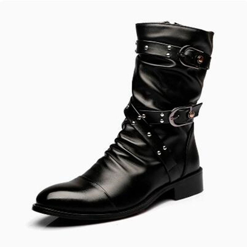 Botas de Couro Masculinas de A - Women'S Shoes Chelsea avaliação e preço