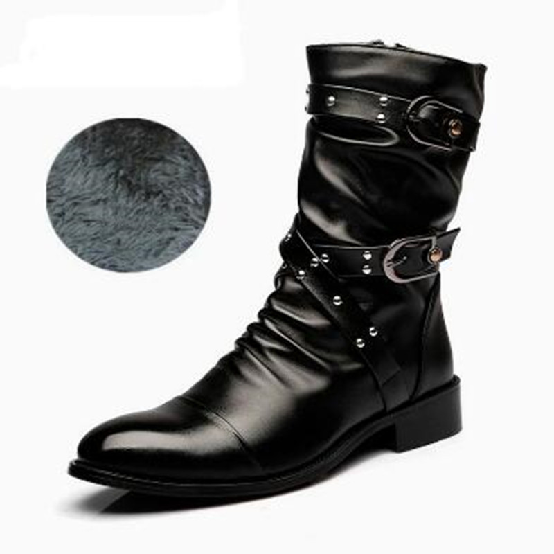 Botas de Couro Masculinas de A - Women'S Shoes Chelsea avaliação e preço